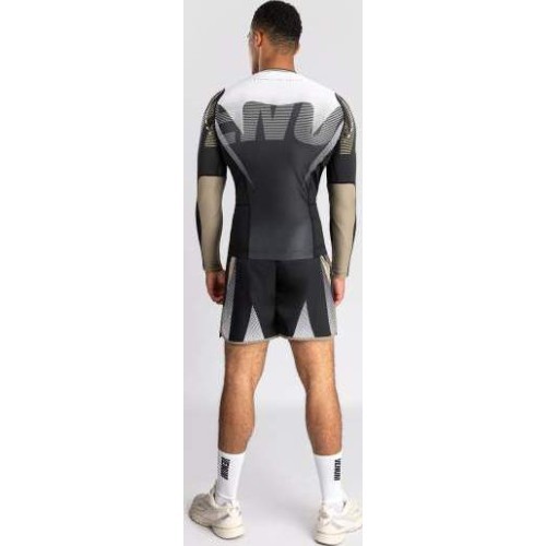 Venum Adrenaline garroku rashguard - melns/smilšu
