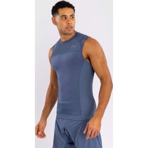 Venum G-Fit Air мужской компрессионный рашгард без рукавов, туманно-синий