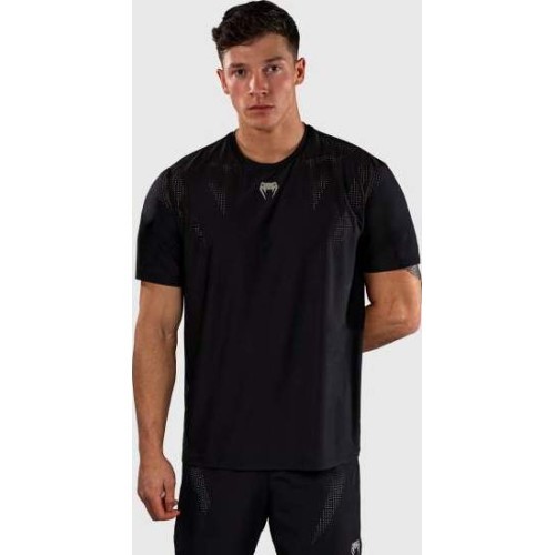 Venum Lazer Dry Tech krekls – melns/pelēks