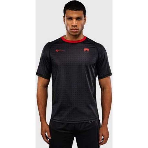Venum x Roger Gracie Signature Dry Tech krekls - melns/sarkans