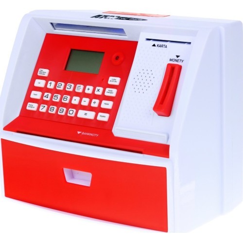 ATM piggy bank with Polish worth