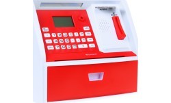 ATM piggy bank with Polish worth