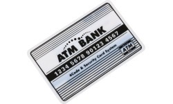 Bankomāta krājkasīte ar poļu naudu