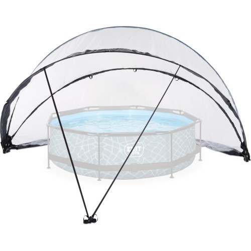 EXIT pool dome on ground ECO ø460cm
