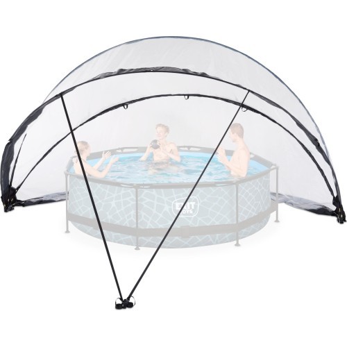 EXIT pool dome on ground ECO ø460cm