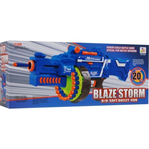 Игрушечный автомат Blaze Storm, синий