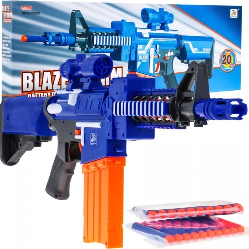 Игрушечная винтовка Blaze Storm, синяя