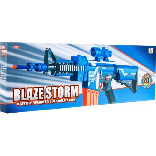 Rotaļu šautene Blaze Storm, zila