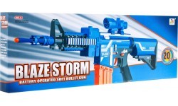 Игрушечная винтовка Blaze Storm, синяя