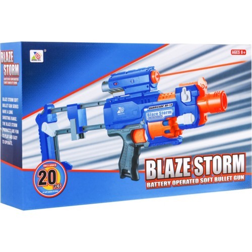 Rotaļu šautene Blaze Storm, zila