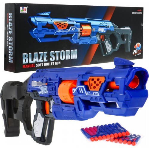 Rotaļu šautene Blaze Storm, zila