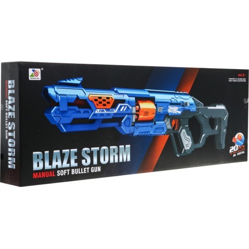 Игрушечная винтовка Blaze Storm, синяя