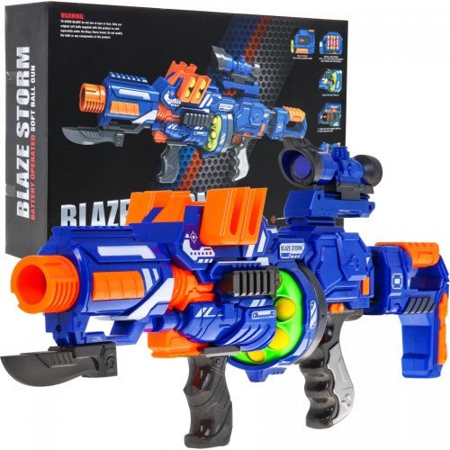 Rotaļu šautene Blaze Storm, zila