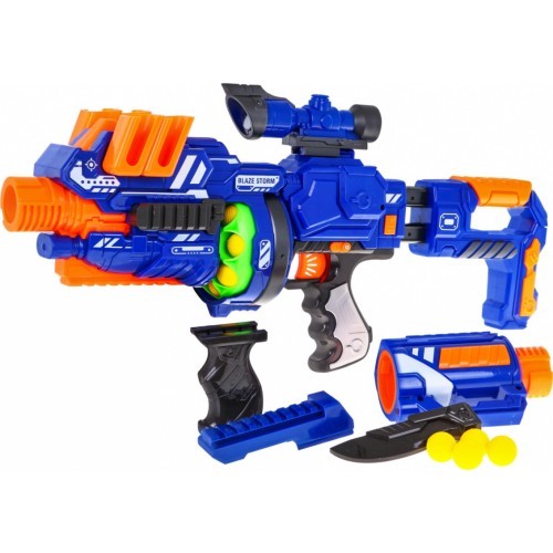 Rotaļu šautene Blaze Storm, zila