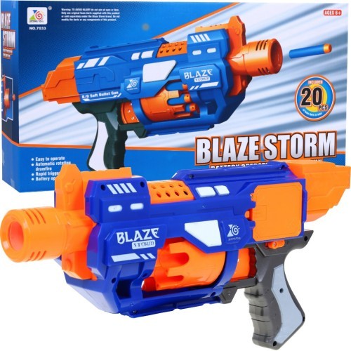 Игрушечный пистолет Blaze Storm, синий