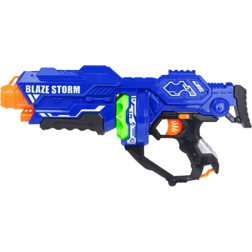 Игрушечный пистолет Blaze Storm Blue, 12 пуль