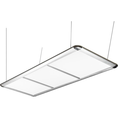 Pool Table Light, LED Flat, silver, 195 x 70 x 6,5 cm