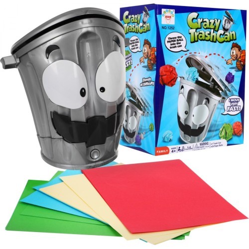 Spēle Crazy waste bin