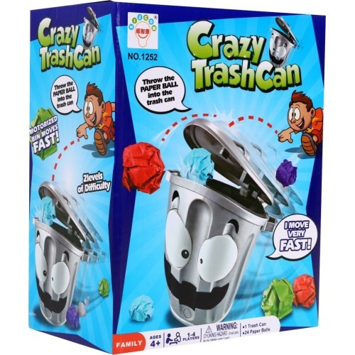 Spēle Crazy waste bin