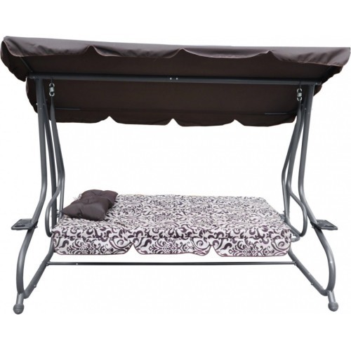 Garden Swing Seat Textylina 2 x 1 MODEL Brown