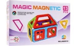 Magnētiskās plāksnes, Mini komplekts, 13 elementi