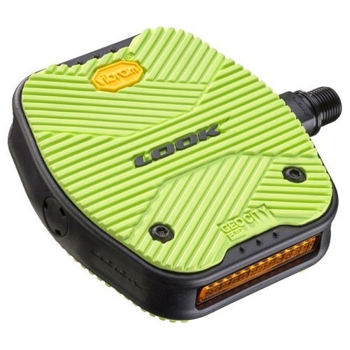 Pedāļi Look Geo City Grip lime