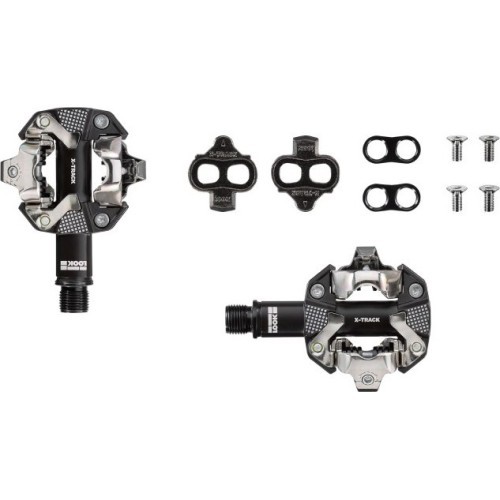 Look X-Track pedals, dark grey