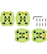 Look Trail Grip platform pedals, lime