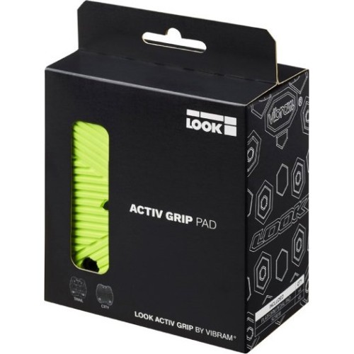 Look City Grip platform pedals, lime