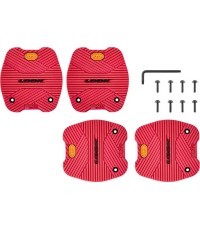 Look City Grip platform pedals, red