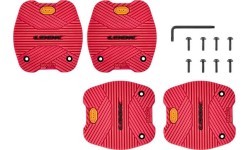 Look City Grip platform pedals, red