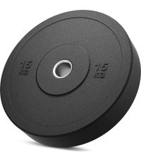 Резиновый олимпийский диск 15 кг MW-Bumper-15KG - Marbo Sport