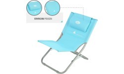 NC3136 BEACH CHAIR WITH PILLOW NILS CAMP