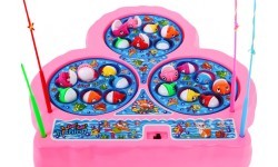 Игра «Рыбалка», розовая
