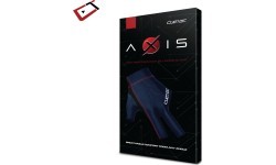 Бильярдная перчатка Cuetec Axis, 3-пальцевая, тёмно-синяя с красным, XL