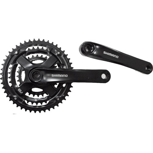 Priekšējais zvaigznīšu bloks SHIMANO Tourney TY501, 3x6/7/8 ātr., 48-38-28T, 170mm