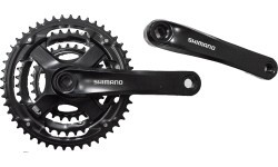Priekšējais zvaigznīšu bloks SHIMANO Tourney TY501, 3x6/7/8 ātr., 48-38-28T, 170mm