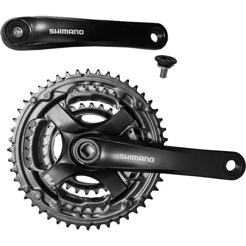 Передние звёзды SHIMANO Tourney TY501, 3x6/7/8 ск., 48-38-28T, 170mm