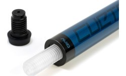 Biljarda ķijs Cuetec Chroma Abyss, Pool, zils, 3/8x14, 11,75 mm