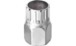 Tool for removing star lockring, cassette and disc, chrome