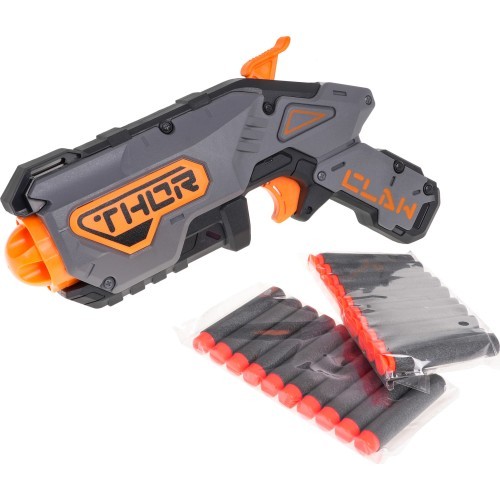 Игрушечный пистолет Blaze Storm Little Gun, серебристый