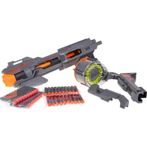 Игрушечная винтовка Blaze Storm, серебристая