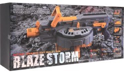 Blaze Storm rotaļu šautene, sudraba