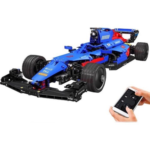 Konstruktors Bolid F1, zils, 1065 detaļas