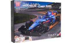 Конструктор Bolid F1, синий, 1065 деталей