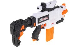 Rotaļu šautene Fast Pioneer, balta