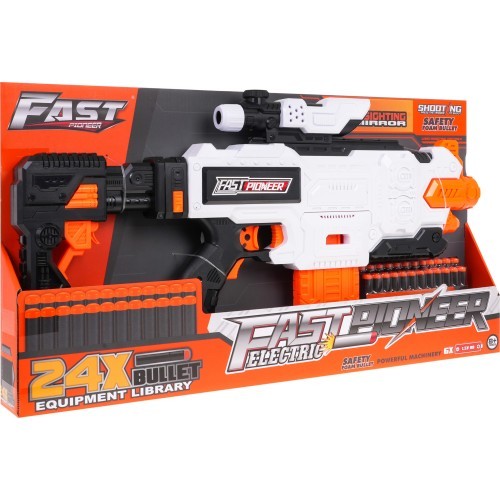 Игрушечная винтовка Fast Pioneer, белая