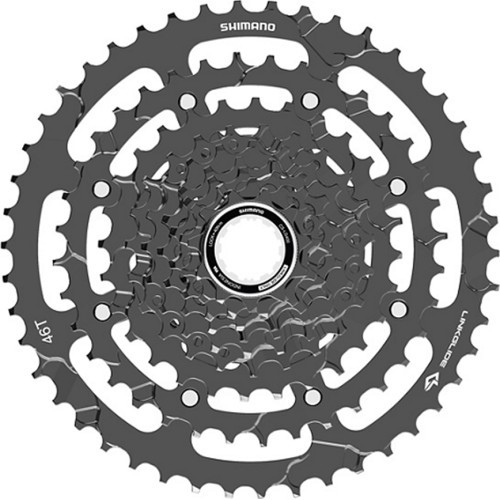 Shimano CUES CS-LG400-9 Cassette // 9-speed (11-46T)