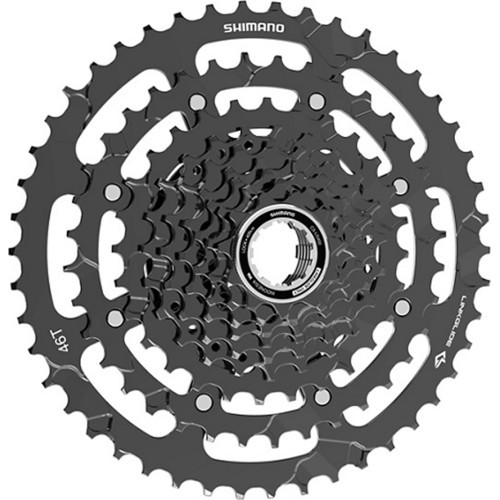 Shimano CUES CS-LG400-9 Cassette // 9-speed (11-46T)