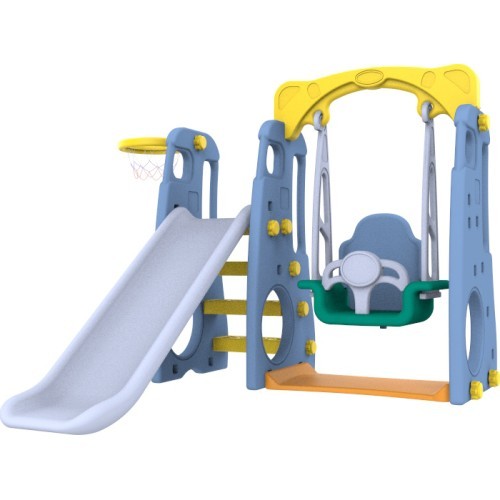 Slide Swing Basketball 3 in 1 Blue New